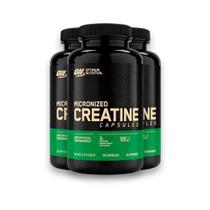 Kit 3 Creatina Optimum Nutrition 90 Cápsulas Kit 3 Creatina Optimum Nutrition 90 Cápsulas