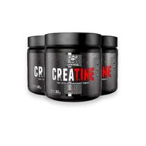 Kit 3 Creatina Pura Monohidratada Darkness 300g