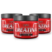 Kit 3 Creatinas Hardcore Integralmédica 150g