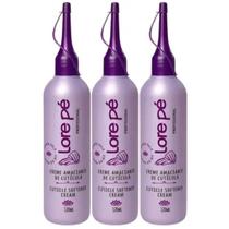 Kit 3 Creme Amolecedor De Cutículas 120ml Lore Pé Kit 3 Creme Amolecedor De Cutículas 120ml Lore Pé