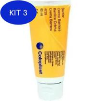 Kit 3 Creme Barrera Comfeel Coloplast Pele Seca E Irritada