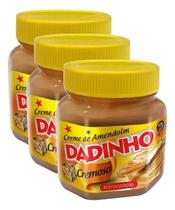 Kit 3 Creme de Amendoim Dadinho 180g Dizioli Kit 3 Creme de Amendoim Dadinho 180g Dizioli
