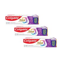 Kit 3 Creme Dental Colgate Total 12 Whitening 180g