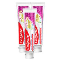 Kit 3 Creme Dental Colgate Total Prevenção Ativa Gengiva Reforçada 140g Kit 3 Creme Dental Colgate Total Prevenção Ativa Gengiva Reforçada 140g