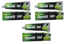 Kit 3 Creme Dental Ultra Mint com Xilitol Sem Flúor Menta 70gr Dentil