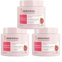 Kit 3 Creme Desodorante Amolecedor de Cutículas 220g Hidramais Kit 3 Creme Desodorante Amolecedor de Cutículas 220g Hidramais
