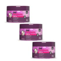 Kit 3 Creme Esfoliante Corporal e Rosto Ameixa Esfoliação para Corpo Pés 300g Bio Soft