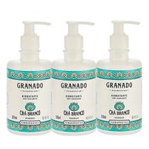 Kit 3 Creme Hidratante Corporal Chá Branco Granado Terrapeutics 300ml