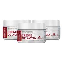 Kit 3 Creme Hidratante Facial Davene Clássico de 50g.