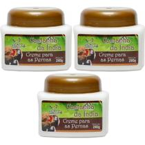 Kit 3 Creme Para Pernas Castanha Da India Super Hidratação