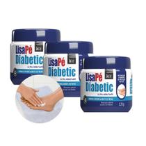 Kit 3 Creme para Rachadura nos Pés Diabéticos Ultra Hidratante LisaPé Diabetic 120g Bio Soft Kit 3 Creme para Rachadura nos Pés Diabéticos Ultra Hidratante LisaPé Diabetic 120g Bio Soft