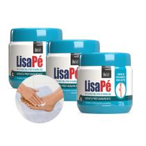 Kit 3 Creme para Rachadura nos Pés Ressecados Hidratante LisaPé D-Pantenol 120g Bio Soft Kit 3 Creme para Rachadura nos Pés Ressecados Hidratante LisaPé D-Pantenol 120g Bio Soft