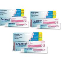 Kit 3 Creme Preventivo De Assaduras Bepantol Baby 30g - Bayer