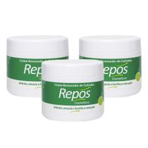 Kit 3 Creme Removedor Hidratante de Cutículas Repos 120G Kit 3 Creme Removedor Hidratante de Cutículas Repos 120G