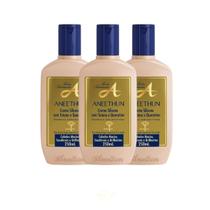 Kit 3 Cremes De Silicone Aneethun Linha A 250ml Cada