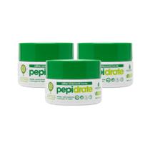 Kit 3 Cremes Faciais Pepidrate Natuseiva 80g Pepino Rosa Mosqueta Hidratação e Nutrição