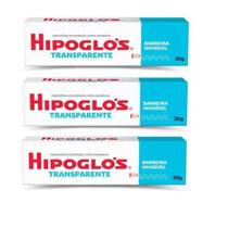 Kit 3 Cremes Preventivo Contra Assaduras Hipoglós Transp 30g