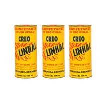 Kit 3 Creolina Desinfetante Creo Linhal 900ml Cada