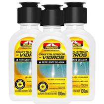 Kit 3 Cristalizador De Vidros Repelente De Água100ml - Proauto