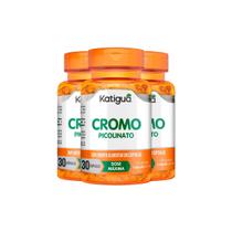 Kit 3 Cromo Picolinato Katiguá 30 Cápsulas Kit 3 Cromo Picolinato Katiguá 30 Cápsulas