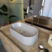 Kit 3 Cuba de Apoio para Banheiro Laila O42 Oval Compace Kit 3 Cuba de Apoio para Banheiro Laila O42 Oval Compace