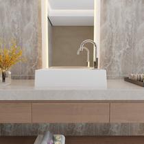 Kit 3 Cubas de Apoio para Banheiro Roma Rl545 Retangular