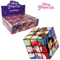 Kit 3 Cubo Magico Princesas Pequeno 5,2Cm - ETITOYS