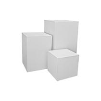 Kit 3 Cubo Para Foto Fotógrafo Ensaios Studio Decorativo Kit 3 Cubo Para Foto Fotógrafo Ensaios Studio Decorativo