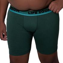 Kit 3 Cueca Box Boxer Ciclista Long Leg Plus Size Microfibra TAMANHO:GG2COR:SORTIDAS Kit 3 Cueca Box Boxer Ciclista Long Leg Plus Size Microfibra TAMANHO:GG2COR:SORTIDAS