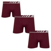 Kit 3 Cueca Boxer Lupo Adulto Microfibra