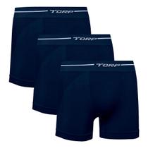 Kit 3 Cueca Boxer Sem Costura Microfibra Confortavel Torp