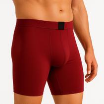 Kit 3 Cueca Longa Ciclista Box Microfibra Cós Rebatido Com Forro Empório da Roupa