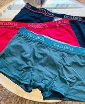 Kit 3 cueca longa microfibra