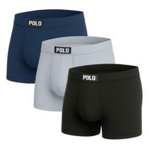 Kit 3 Cueca Polo Boxer Box Viscose Premium Toque Gelado Masculina Sortida Kit 3 Cueca Polo Boxer Box Viscose Premium Toque Gelado Masculina Sortida