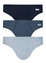 Kit/3 Cueca Slip Lupo 00515-089 Masculina Clássica Algodão T. P/GG Kit/3 Cueca Slip Lupo 00515-089 Masculina Clássica Algodão T. P/GG