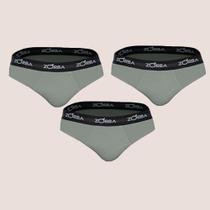 Kit 3 Cueca Slip Zorba Max 100% Algodão Qualidade Conforto Kit 3 Cueca Slip Zorba Max 100% Algodão Qualidade Conforto