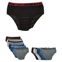 Kit 3 Cuecas Adulto Elástico Exporto Tradicional 100%Algodão Kit 3 Cuecas Adulto Elástico Exporto Tradicional 100%Algodão