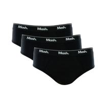 Kit 3 Cuecas Adulto Slip Mash 010.04 Algodão Kit 3 Cuecas Adulto Slip Mash 010.04 Algodão