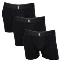 Kit 3 Cuecas Boxe RK Lisas Confortáveis Algodão . Kit 3 Cuecas Boxe RK Lisas Confortáveis Algodão .