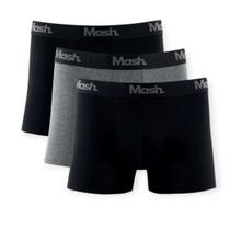 Kit 3 Cuecas Boxer Cotton Sortido Masculino Mash Ref:110.16 Kit 3 Cuecas Boxer Cotton Sortido Masculino Mash Ref:110.16