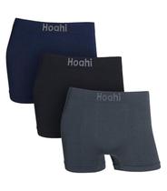 Kit 3 Cuecas Boxer De Poliamida Sem Costura Hoahi Unica