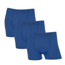Kit 3 cuecas boxer huxter microfibra sem costura box adulto Kit 3 cuecas boxer huxter microfibra sem costura box adulto