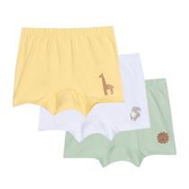 Kit 3 Cuecas Boxer Infantil Nini & Bambini Safári Kit 3 Cuecas Boxer Infantil Nini & Bambini Safári