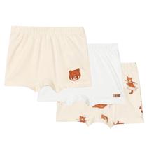 Kit 3 Cuecas Boxer Infantil Raposa Nini & Bambini Kit 3 Cuecas Boxer Infantil Raposa Nini & Bambini