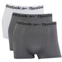 Kit 3 Cuecas Boxer Masculina Sem Costura Reebok Microfibra