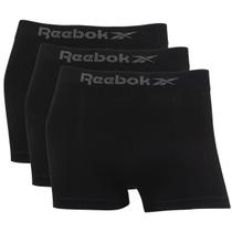 Kit 3 Cuecas Boxer Masculina Sem Costura Reebok Microfibra