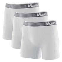 Kit 3 Cuecas Boxer Mash Microfibra Sem Costura 710.01 Kit 3 Cuecas Boxer Mash Microfibra Sem Costura 710.01