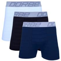 Kit 3 Cuecas Boxer New Skin Dorbe