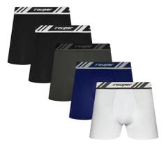 Kit 3 Cuecas Boxer Plus Size Microfibra Box Rouper Conforto Kit 3 Cuecas Boxer Plus Size Microfibra Box Rouper Conforto