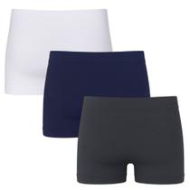 Kit 3 Cuecas Boxer Polo Wear Basic Infantil